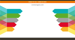 Desktop Screenshot of cocinavegana.com