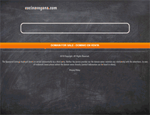 Tablet Screenshot of cocinavegana.com